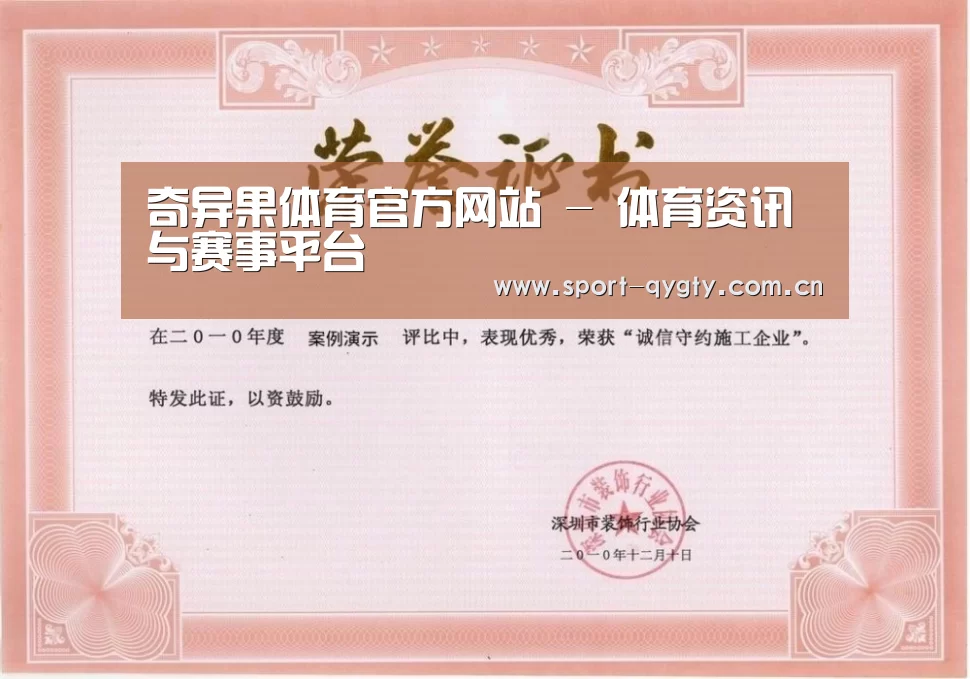 荣誉证书二